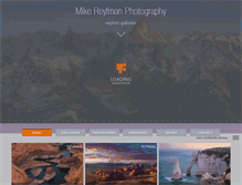 Tablet Screenshot of mikereyfman.com